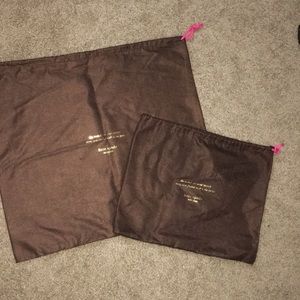 Two Kate spade dust bags